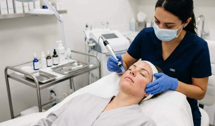 Peau renouvelée Microneedling visage Arcangues